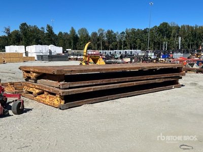 Quantity of (2) 8 ft x 20 ft (4 in Wall) Bouclier de tranchée