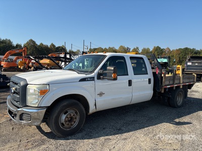 Unknown or N/A Ford F-350 Dully Crew Cab Flatbed Truck