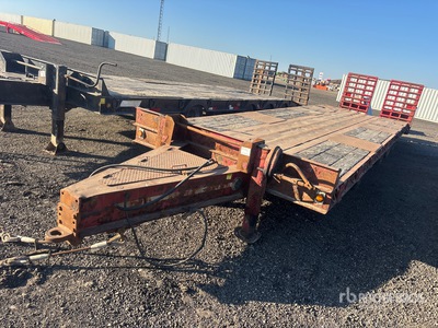 2011 J C Trailers 32 ft Quad/A Equipment Trailer