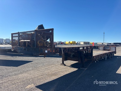2012 J C Trailers 55 ft Quad/A Step Deck Trailer