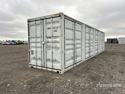 2026 40 ft High Cube Multi-Door Contenedor de almacenamiento