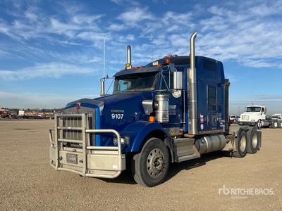 2014 Kenworth T800 6x4 Sleeper Truck Tractor