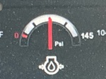 Control Station with Engine Oil Pressure