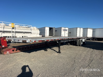 1981 Raven 45 ft T/A 45 Ft T/A Flatbed Trailer