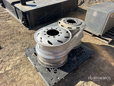 Quantity of (4) Aluminum Wheels