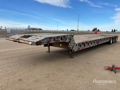 2001 Altek 53 ft Tri/A Scissorneck Folding Neck Trailer