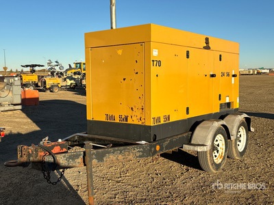 2006 Terex 0T70P 54 kW Mobile Generator Set