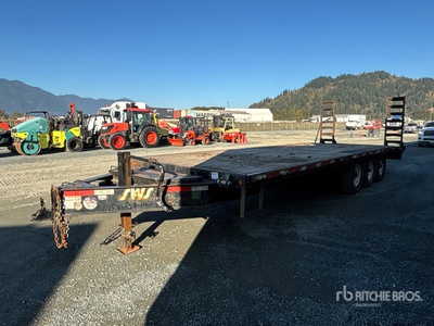2018 Abu Trailers 24 ft Tri/A Equipment Trailer