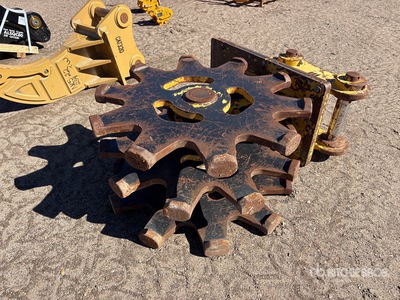 43 in Excavator Compaction Wheel - Fits Cat 320