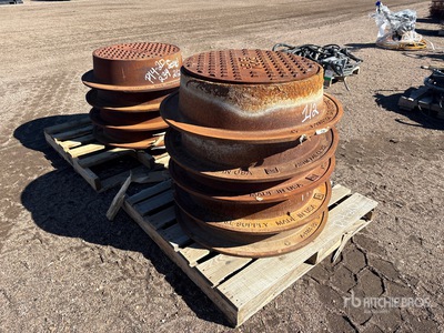 Quantity of (9) Manhole Covers