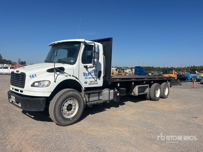 2017 Freightliner M2 106 6x4 Ciężarówka z płaską platformą