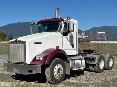 2008 Kenworth T800 6x4 T/A Day Cab Truck Tractor