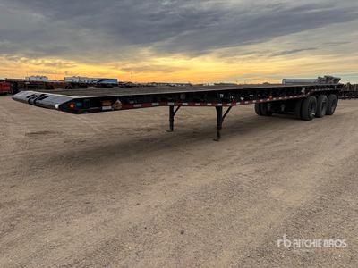 1997 Scona 49 ft Tri/A Flatbed 油田用フロートトレイラー