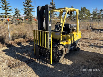 2008 Hyster H50FT 4800 lb Pneumatic Tire Forklift