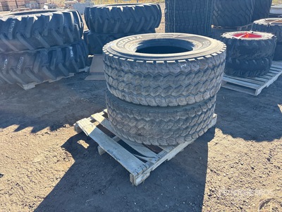 Quantity of (2) Sierra 445/65R22.5 Banden (Unused)