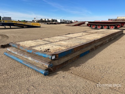 Quantity of (3) 8 ft x 40 ft Rig Mats