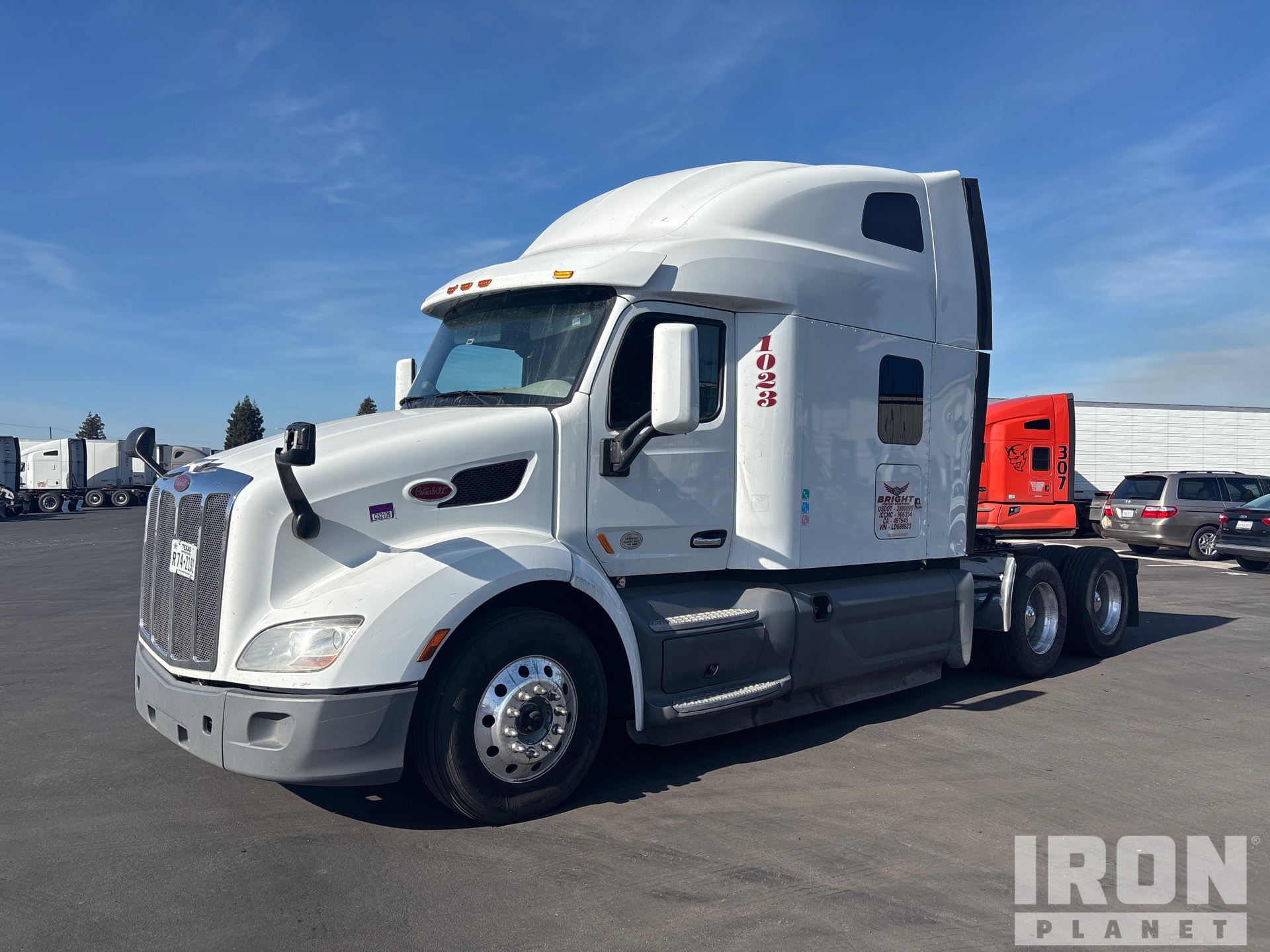 2020 Peterbilt 579 6x4 T/A Sleeper Truck Tractor