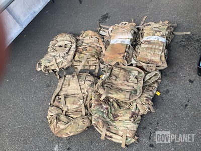 (35) Assault Packs, (210) Hydration System Carriers & (28) Field Packs
