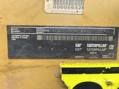 2010 Cat D5K Crawler Dozer