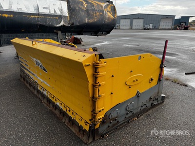 Metal Pless 24 ft 2 Way Snow Pusher - Fits Wheel Loader