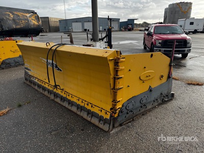 Metal Pless 24 ft 2 Way Snow Pusher - Fits Wheel Loader