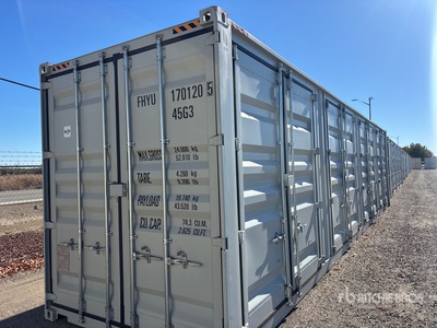 2026 40 ft High Cube Multi-Door 40 ft High Cube Multi-Door Conteneur de stockage