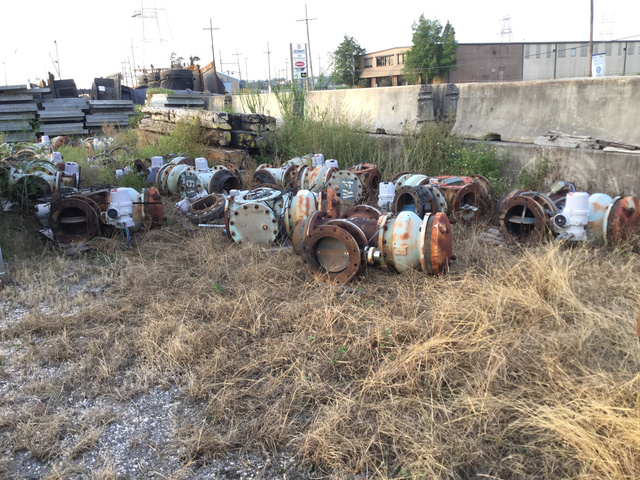 Lot of Valves and Winches