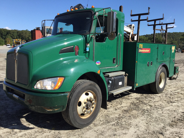 2012 Kenworth T270 S/A Service Truck w/ Crane