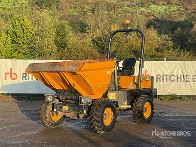 2016 JCB 3T 3 ton 4x4 Swivel Dumper