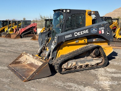 2019 John Deere 331G Oruga cargadora compacta