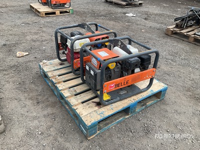 Quantity of (2) Belle GPX 3400 3.4 kVA Mobile Generator Set