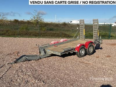 Hubiere H212L 14CF T/A Remorque Equipment Trailer