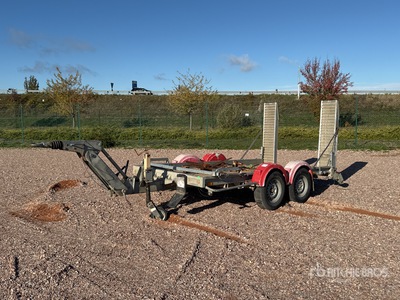 2010 Hubiere TPG352R T/A Remorque Equipment Trailer