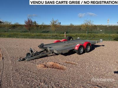 Hubiere H212L 11CF T/A Remorque Equipment Trailer