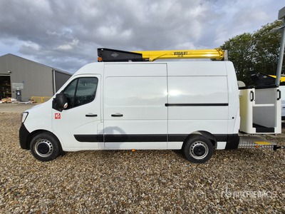 2023 Versalift VTE-125 Mounted on 2023 Renault Master 4x2. Bucket Truck (Unused)