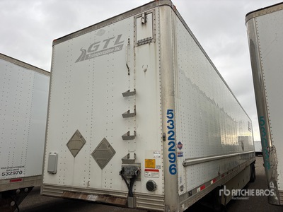 2015 Utility 53 ft x 102 in T/A Van Trailer