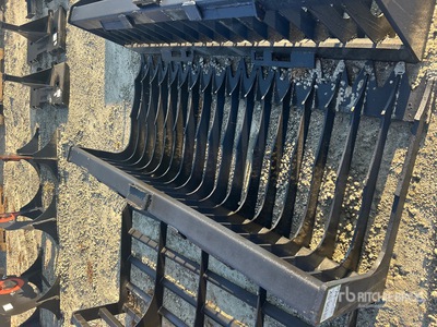 Skid steer root rake スキッドステア付属部品