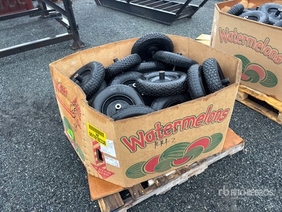 Quantity of (2) Pallets of Pneumatic Wheelbarrow Tires