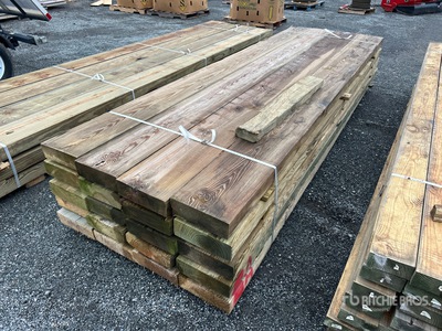 Quantity of (20) 4 in x 12 in x 12 ft Pressure Treated Lumber