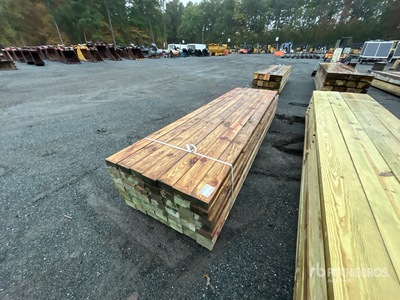 Quantity of (49) 3 in x 6 in x 12 ft Pressure Treated Lumber
