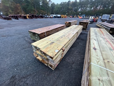 Quantity of (28) 3 in x 10 in x 16 ft Pressure Treated Lumber