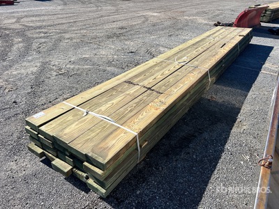 Quantity of (20) 3 x 8 x 20 ft Marine Grade 2.5 Pressure Treated Lumber