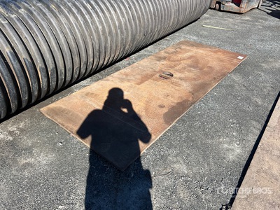 1 In x 4 Ft x 10 Ft Steel Road Plate