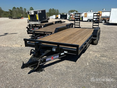 2027 Double A 8320T7K 20 ft T/A Plant Trailer