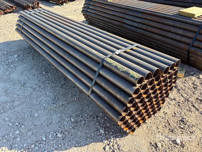 Quantity of (70) 7 ft 2 3/8 Pipe (Unused)