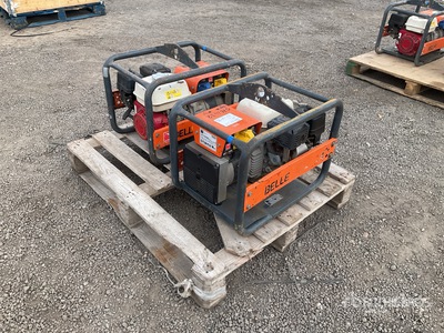 Quantity of (2) Belle GPX 3400 3.4 kVA Mobile Generator Set