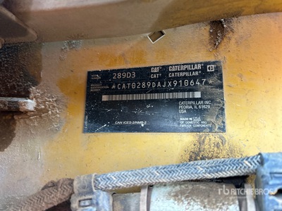 2022 Cat 289D3 Two-Speed Kompakt-Raupenlader