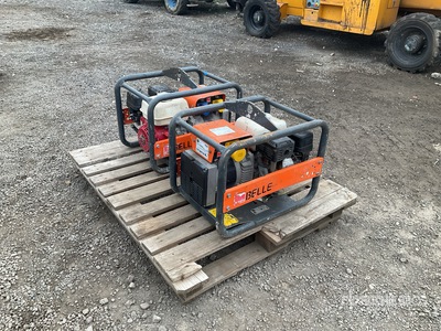 Quantity of (2) Belle GPX 3400 3.4 kVA Mobile Generator Set