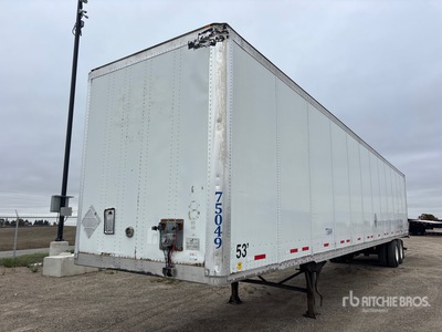 2007 Wabash 53 ft x 102 in T/A Van Trailer