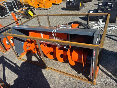 Handy Hnsb72 72 in Snow Blower - Fits Skid Steer Loader